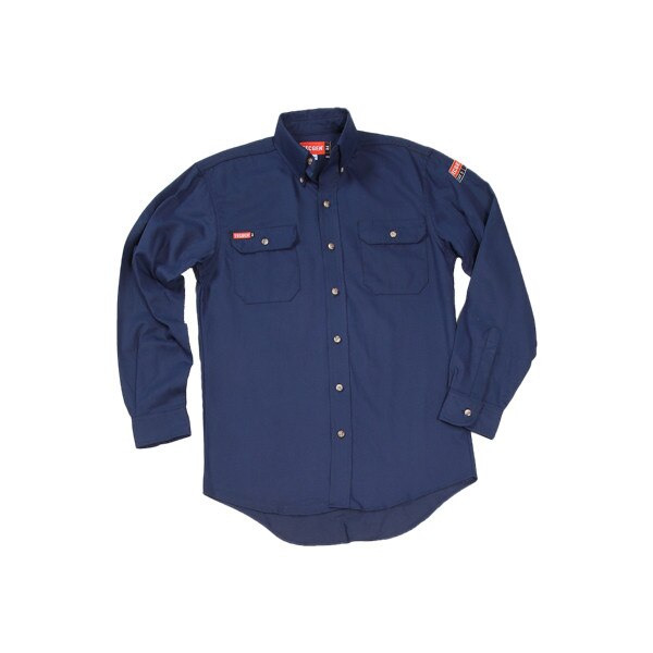 NSA TECGEN Select FR Work Shirt in Navy
